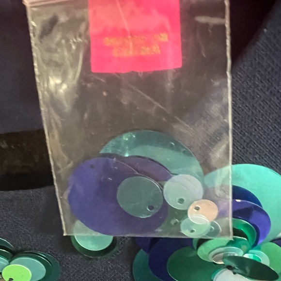 NWT LILY PULITZER “HAVYN DRESS” Navy blue with adornments. Size:4 - Picture 8 of 9